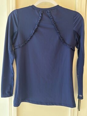 NWOT Navy Blue Cute Athletic Top